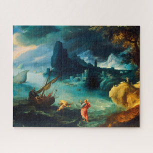 Jesus wandelt auf dem See Genezareth Paul Bril 159 Puzzle