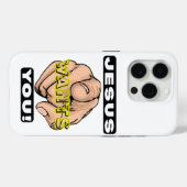 Jesus Wants You Phone Case (Rückseite (Horizontal))