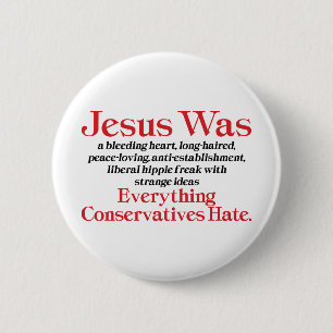 Jesus war ein blutender Herzensliberaler - Anti GO Button