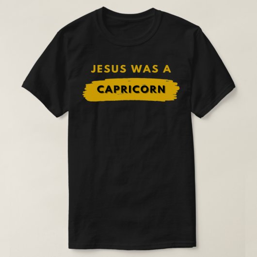 Jesus war ein Capricorn T-Shirt (Design vorne)