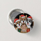 Jesus war ein geborenes Juwel Button (Vorne & Hinten)