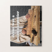 Jesus war ein Gewerkschafts-Tischler-Puzzlespiel Puzzle (Vertikal)