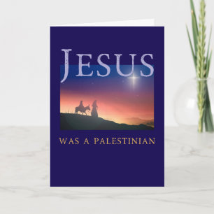 Jesus war ein palästinensischer Weihnachten Gaza S Karte