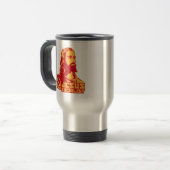 Jesus war ein Sozialist Reisebecher (Vorderseite Links)