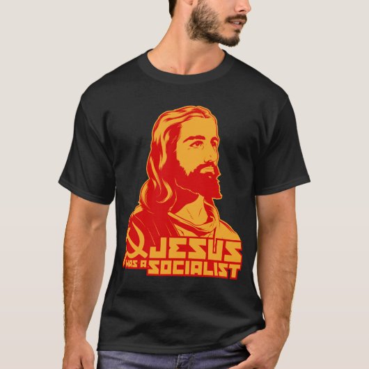 Jesus war ein Sozialist T-Shirt (Vorderseite)