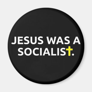 Jesus war ein sozialistisches (Schwarzes) Magnet