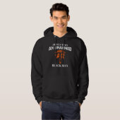 Jesus war ein unbewaffneter schwarzer Mann - relig Hoodie (Vorne ganz)