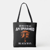 Jesus war ein unbewaffneter schwarzer Mann - relig Tasche (Rückseite)