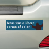 Jesus war eine liberale Person der Farbe Autoaufkleber (Auf Auto)