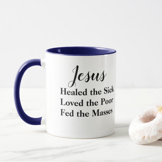 Jesus war eine liberale Tasse (Mit Donut)