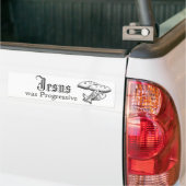 Jesus war progressiv autoaufkleber (Auf Lkw)