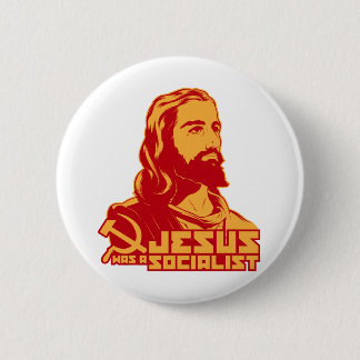Jesus war Sozialist Button