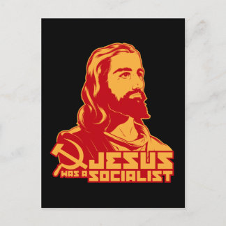 Jesus war Sozialist Postkarte