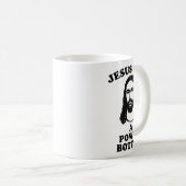 Jesus Was A Power Bottom Funny Pride Christmas Gag Kaffeetasse (VorderseiteRechts)