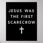 Jesus Was The First Ecrow – Minimalist Christian S Poster (Vorne)