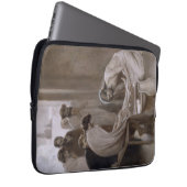 Jesus wäscht die Füße seiner Jünger Laptopschutzhülle (Vorne Rechts)