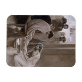 Jesus wäscht die Füße seiner Jünger Magnet (Horizontal)