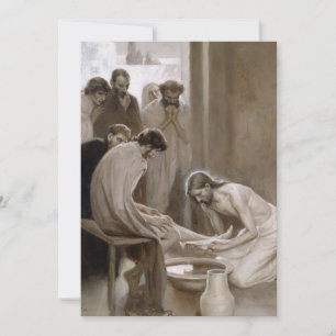 Jesus Washing Jünger's Feet   Albert Edelfelt