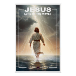 Jesus - Wasserwandern 2 Poster