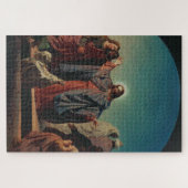 Jesus Wecke Lazarus von Robert Wilhelm Ekman Puzzle (Horizontal)