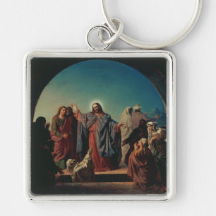 Jesus Wecke Lazarus von Robert Wilhelm Ekman Schlüsselanhänger
