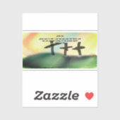 Jesus-Weg Aufkleber (Blatt)