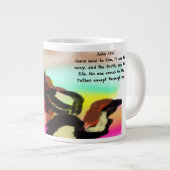 Jesus Weg Jumbo-Tasse (Vorderseite Rechts)