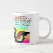 Jesus Weg Jumbo-Tasse (Rechts)
