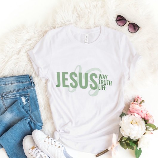 Jesus Weg, Leben, Wahrheit T - Shirt