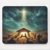 Jesus/Weihnachten/Krippe Mousepad (Vorne)