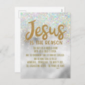 Jesus Weihnachten mit Isaiah Bible Verse (Vorne/Hinten)