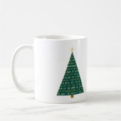 Jesus-Weihnachtsbaum-Namen Kaffeetasse (Links)