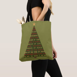 Jesus-Weihnachtsbaum-Namen Tasche