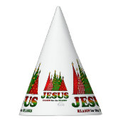 Jesus-Weihnachtsbäume Partyhütchen (Rechts)