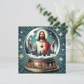 Jesus Weihnachtskarte! Feiertagskarte (Stehend Vorderseite)