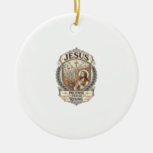 Jesus Weihrauch Gebet Steigend Jesus Weihrauch Geb Keramik Ornament