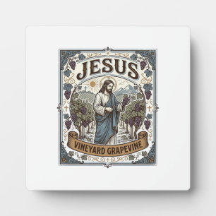 Jesus Weinberg Rebstock Jesus Weinberg Rebstock Fotoplatte