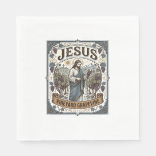 Jesus Weinberg Rebstock Jesus Weinberg Rebstock  Serviette