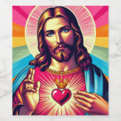 Jesus Weinetiketten! Weinetikett (Einzelnes Label)
