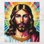Jesus Weinetiketten! Weinetikett (Einzelnes Label)