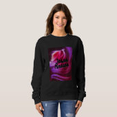Jesus weiß Christlich Sweatshirt (Vorne ganz)