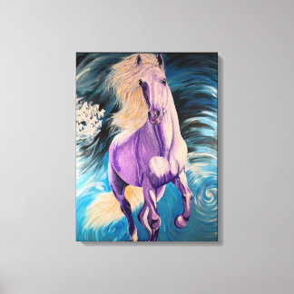 Jesus’ White Horse Offenbarung 19:11 Leinwanddruck