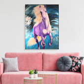 Jesus’ White Horse Offenbarung 19:11 Leinwanddruck (Insitu (Wohnzimmer))