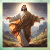 Jesus Window Cloning Fensteraufkleber (Blatt 3)