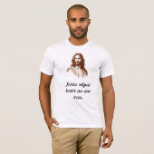 Jesus Wipes Tears No One Sees T-Shirt (Vorne ganz)