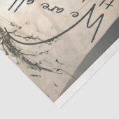 Jesus Wir sind alle zerbrochenes Dekoupage Tissue Seidenpapier (Ausschnitt)