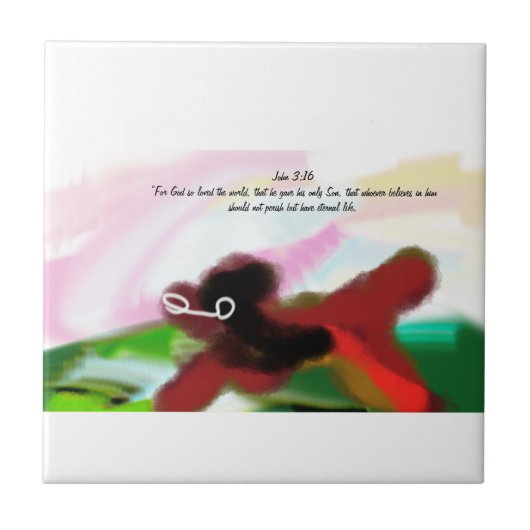 Jesus wird fliese (Vorderseite)