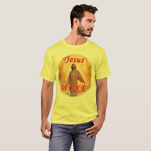 Jesus wird Geweckt T-Shirt (Vorne ganz)