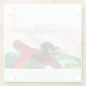 Jesus wird glasuntersetzer (Rückseite)