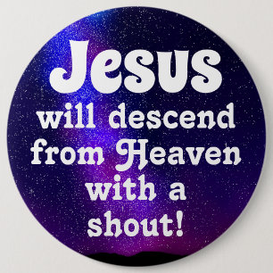 Jesus wird herabsteigen button